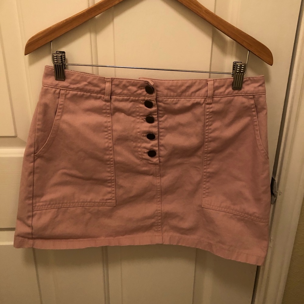 Large Pink Mini Skirt from Forever 21
